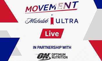 movement sign for a live video with optimum nutrition