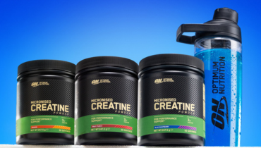 optimum nutrition creatine products and shaker