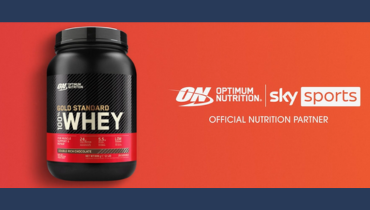 tub of optimum nutrition whey protein powder