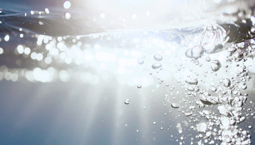 water, bubbles