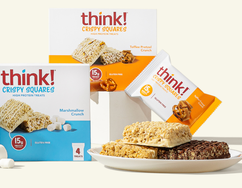 think crispy squares bars