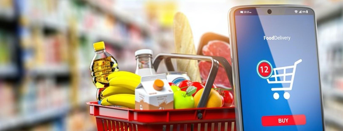 Online grocery shopping rising fast