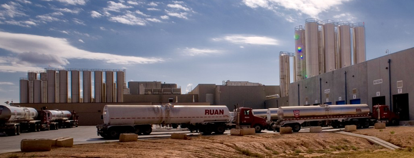 view of the glanbia southwest cheese plant 