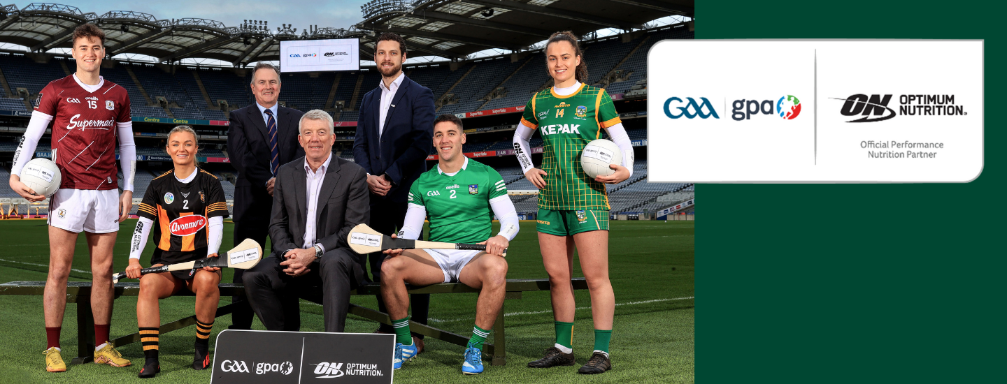 Optimum Nutrition partners with the Gaelic Players Association