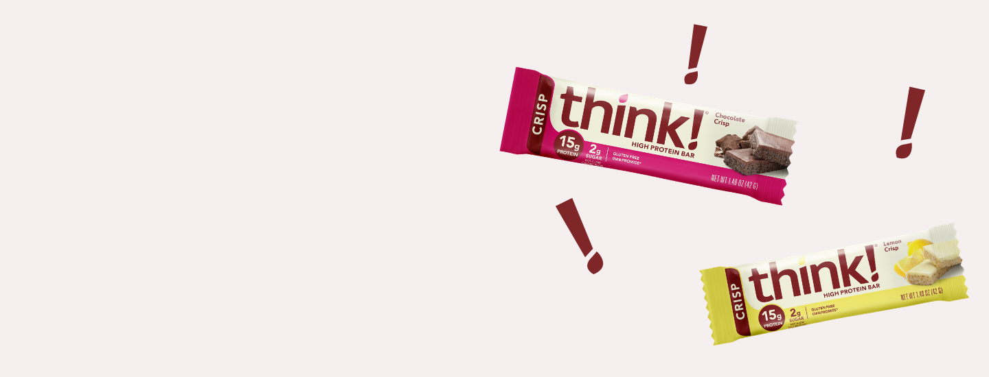 think! introduces High Protein Crisp Bars